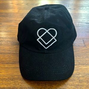 Unisex Black Cotton Baseball Cap